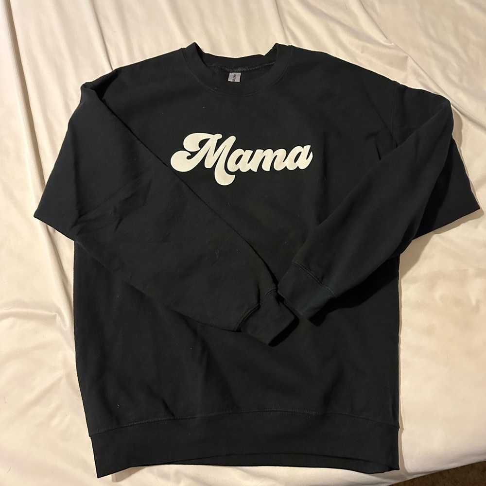 Mama Black Sweater